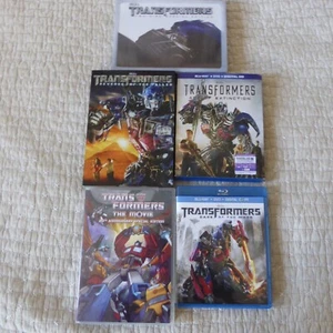 5 TRANSFORMERS Movies DVD Incl 20th Anniv. Special Ed., Dark Of The Moon, READ - Picture 1 of 23
