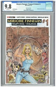 Marjorie Finnegan Temporal Criminal #1 CGC 9.8 Buzz Variant Cover AWA 200 Garth - Picture 1 of 2