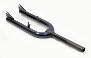 BMX Gabel Stahl 11/8" A-head Schaft 20" Laufradgröße schwarz glanz Cantisockel - Bild 1 von 1