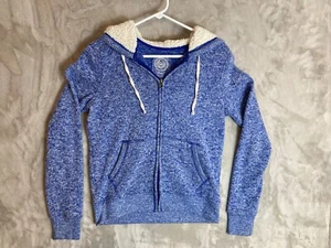 HOODIE Full Front zipper- Large 10/12 Juniors SUPER SOFT! - Picture 1 of 10