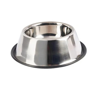 Futternapf Wassernapf Trinknapf Fressnapf Edelstahlnapf rutschfest 1000 ml - Bild 1 von 1