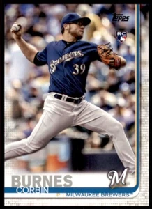 2019 Topps #94 Corbin Burnes RC - Picture 1 of 2