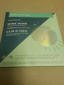 PATCHOLOGY Flashpatch Wink Wink 5 Minute 2 pair AM/PM Eye Gels - Picture 1 of 6