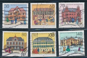 Germany - Used Stamps Set - Post Offices (1991) B714-8 - Bild 1 von 1