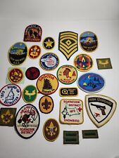 Vintage BSA Boy Scout Mixed Lot of  Patches etc from the 1970’s and 90s