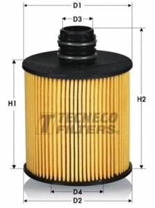 ÖLFILTER 500X 500L TYP BRAVO GIULIETTA MITO OL025083E TECNECO - Bild 1 von 5