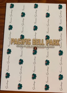 San Francisco Giants Christmas Holiday Card Free Shipping - Picture 1 of 2