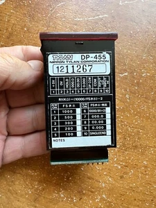 TYLAN DP-455 Nippon Digital Panel Meter Japan Semiconductor Spare CVD Vacuum PVD - Picture 1 of 3