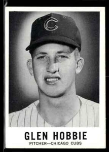 1960 Leaf Baseball Glen Hobbie Chicago Cubs #20 - Picture 1 of 2