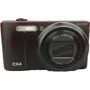 RICOH CX4 Black 10.0MP 10.7x Compact Digital Camera with Box from Japan - Picture 1 of 11