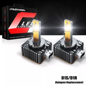 For Buick Enclave 2008 2009-2012 High/Low Beam Headlight Xenon White Bulbs 6000K - Picture 1 of 9
