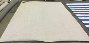 Ivory / Light Grey 9' X 12' Flaw in Rug, Reduced Price 1172662148 Bra201A-9