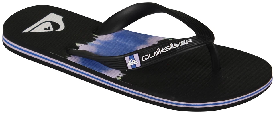 Sandalia Quiksilver Molokai Art para niño - Negra 6 - Nueva Foto 1 de 1