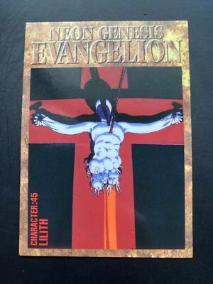 LILITH Evangelion Card TCG Japanese JP Manga Anime 1996 Bandai Made in Japan A - Image 1 of 4