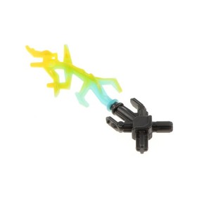 1x Lego Hero Factory Weapon Sword Light Lightning Grey Blue Yellow 6283 98588pb01