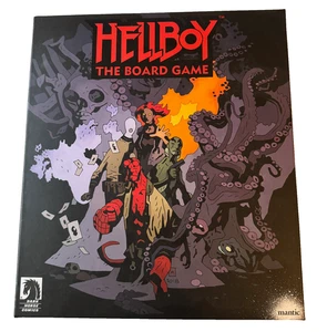 HELLBOY THE BOARD GAME KICKSTARTER SET NEW IN BOX Mantic Dark Horse - Picture 1 of 4