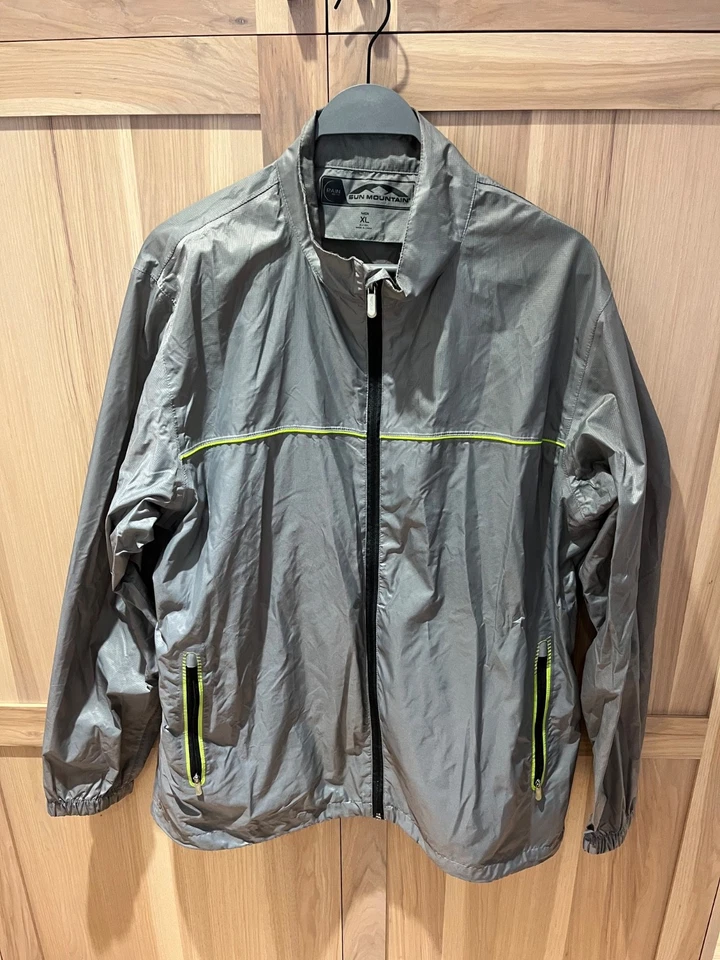 Chaqueta de lluvia de golf: XL para hombre - Sun Mountain impermeable chaqueta de lluvia de golf para hombre Foto 1 de 4