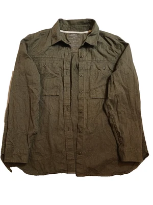 Camisa con botones manga larga REI Wilderness Spirit - verde para mujer talla XL C1283 Foto 1 de 4