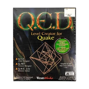 Wizard Works Computer Game Q.E.D. Level Creator for Quake SW (New) - Picture 1 of 2