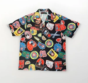Camisa Universal Studios Chucky Manga Corta Gráfica Abotonada Talla L, Grande Nueva Con Etiquetas - Imagen 1 de 11