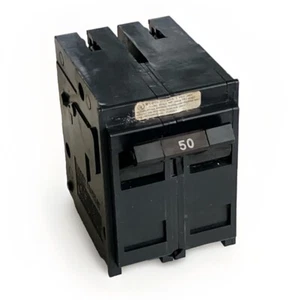 Murray MP250, 50 Amp, 240 Volt, 2 Pole, Plug-In Circuit Breaker Used - - Picture 1 of 15