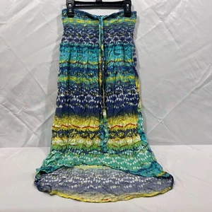 Mudd Summer Girls Maxi Halter Dress Multicolor Size 14 - Picture 1 of 4