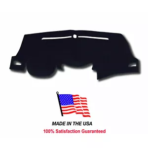 Black Carpet Dash Mat Compatible with 2011-2013 Elantra Dash Cover MADE IN USA - Picture 1 of 11