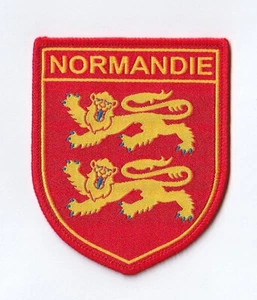 AUFNÄHER WEBEN NORMANDIE INNENKONTUR GELB - Bild 1 von 1