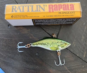 Esca per esche a manovella senza labbra Rattlin’ Rapala 2,5” - Foto 1 di 10