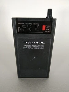 Voice Operated 2 Way Communication System Realistic TRC-500 Vintage - Picture 1 of 2