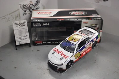 2024 Chase Elliott Unifirst Throwback 1/24 Action NASCAR Diecast Autographed - Image 1 of 2