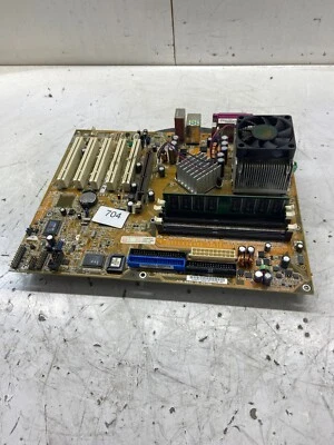 ASUS A7N8X-X AMD Athlon XP 1100MHz 512MB Ram No I/O Shield - Image 1 of 4