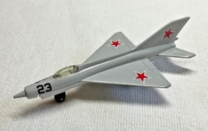 MATCHBOX SB6 1975 Sky Busters Pearly Silver MIG 21 Mint No Box - Picture 1 of 4