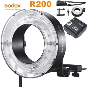Godox R200 Ring Flash Head + X2T-S Trigger 200Ws Macro Speedlight for Cameras AU - Picture 1 of 12