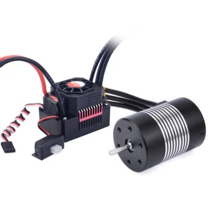 Rocket 3650 Waterproof Sensorless Brushless Motor 3100KV 60A ESC for 1/10 RC Car - Picture 1 of 12