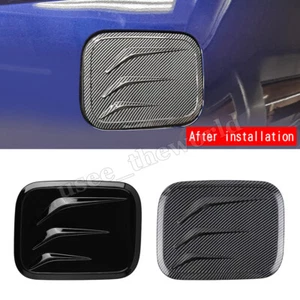For Toyota Grand Highlander 2024 2025 Car Oil Fuel Tank Cap Cover Carbon Fiber - Picture 1 of 16
