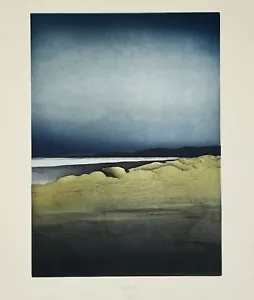 Kunstdruck Radierung Bernhard Krug “Küste” 1978 Schöner Wohnen 7/100 - Bild 1 von 7