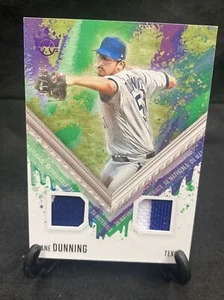 2021 Panini Diamond Kings FOTL Dane Dunning Dual Patch Purple 3/10 NICE!! - Picture 1 of 2