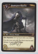 2008 World of Warcraft TCG: March the Legion Vindicator Khorin #223 2ic