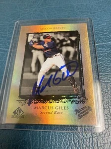 1999 Upper Deck (Gold) SP Marcus Giles Macon Braves Baseball Rookie Card Mint - Picture 1 of 2