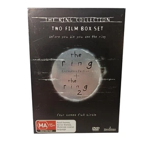 The Ring 1 2 Box Set DVD Horror Mystery Supernatural Video Tape Death R2, 4 VGC - Picture 1 of 24