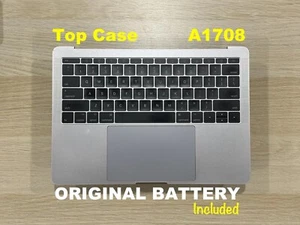 A1708 Palmrest Top Case Keyboard & Battery Of MacBook Pro 13" 2016 2017 Sp Grey - Picture 1 of 12