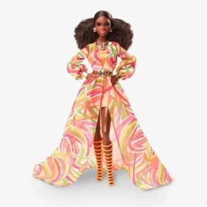55TH ANNIVERSARY CHRISTIE GOLD LABEL AA BARBIE SIGNATURE DOLL NRFB Shipper HJX29 - Bild 1 von 9