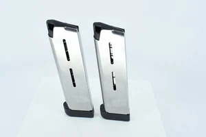 LOT 2x Wilson Combat Wilson Rogers Colt 1911 .45 7 Round Handgun Magazines Mags - Picture 1 of 3