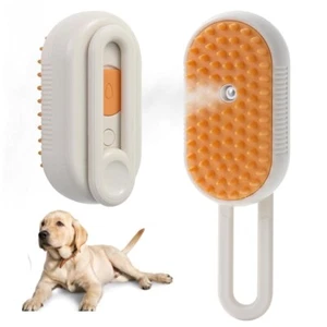 1 PC 3-In-1 Electric Pet Brush - Steam, Massage & Hair Removal for Dogs/Cats! - Picture 1 of 7