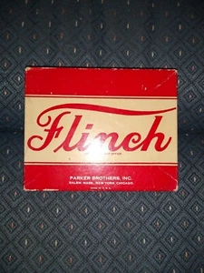Vintage Flinch Card Game by Parker Brothers c.1938 ~ Original Box w/Instructions - Picture 1 of 4