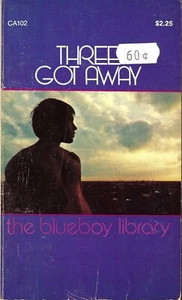 Gay Erotic Pulp Fiction, Three Got Away, Peter Hughes, The Blueboy Library, 1978 - Picture 1 of 5