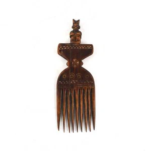 Nyamwezi Mwana Hiti Figural Comb Tanzania - Picture 1 of 8