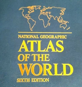 National Geographic ATLAS OF THE WORLD 6. Auflage SOFT Cover 18,25 x 12" 1990 - Bild 1 von 11