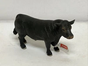 Schleich 13879 Black Angus Bull Collectable Farm Ranch Cattle Figurine - Picture 1 of 3